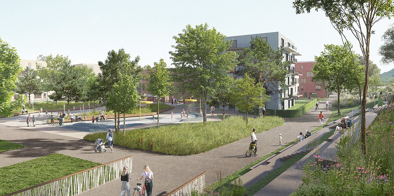 So kann das Gelände zur BUGA Wuppertal 2031 aussehen.